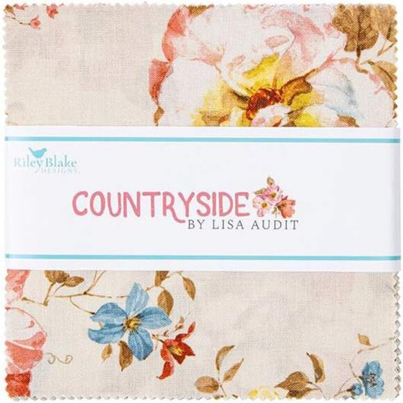 Countryside 5-inch Stacker Precut Bundle with 42 high-quality cotton squares by - Picture 1 of 2